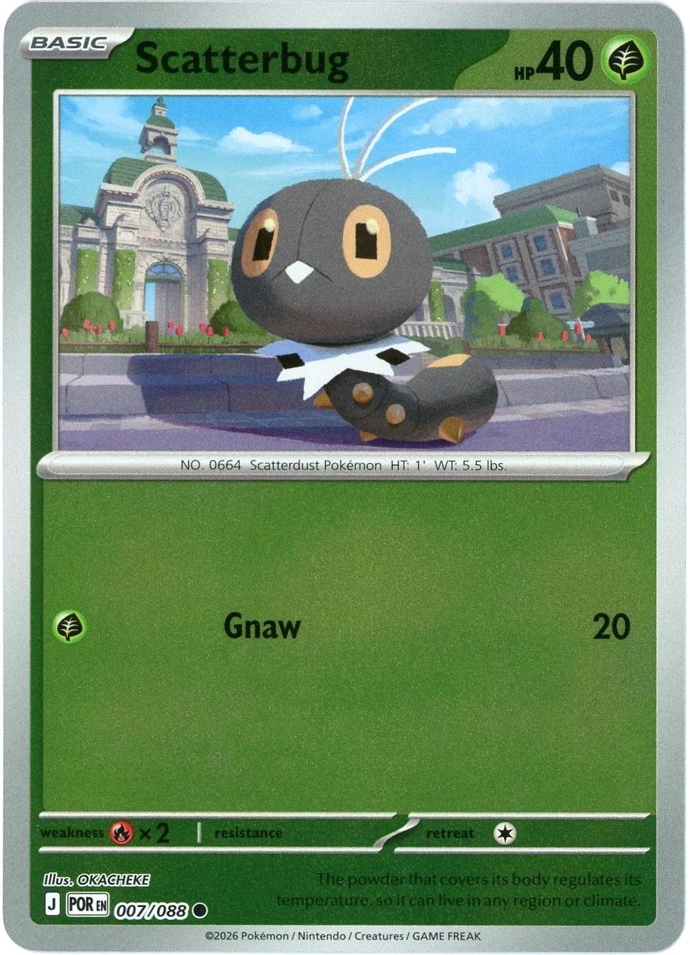 Scatterbug [Reverse Holo] #7