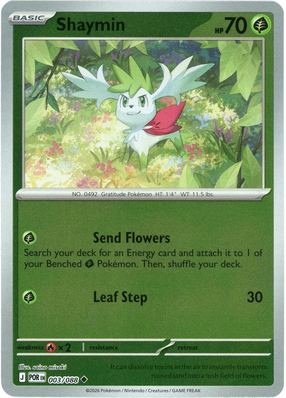 Shaymin [Reverse Holo] #3