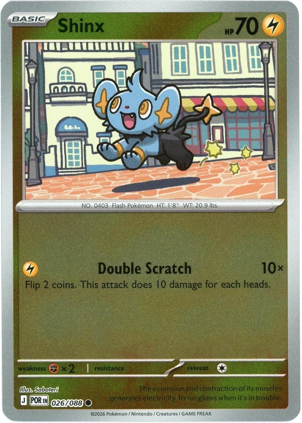 Shinx [Reverse Holo] #26
