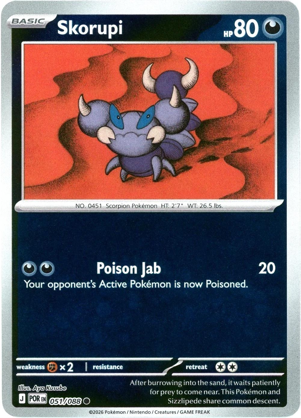 Skorupi [Reverse Holo] #51