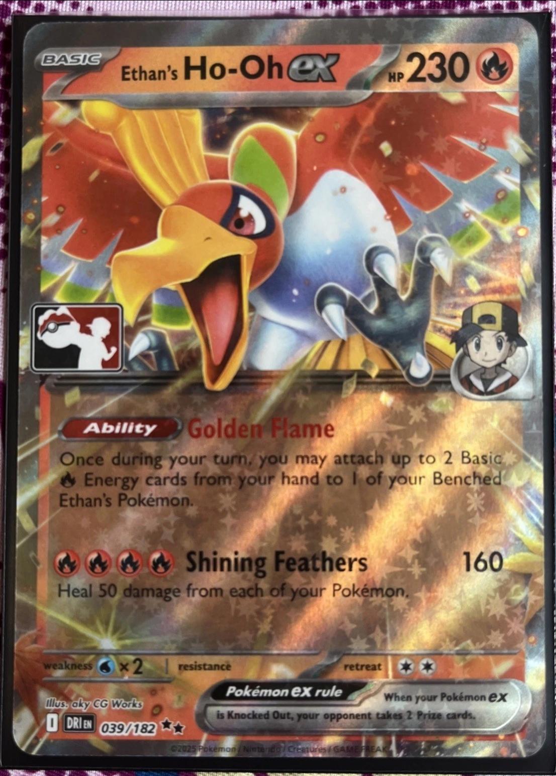 Ethan's Ho-Oh Ex [Prize Pack] #39