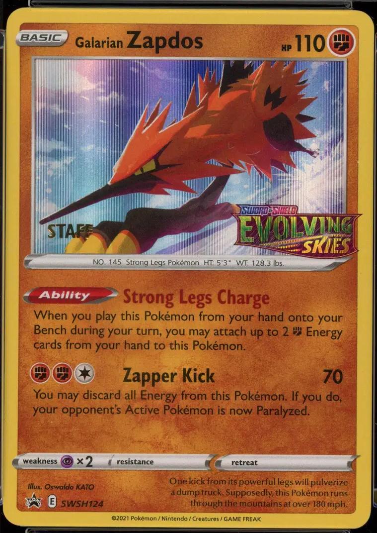Galarian Zapdos [Staff] #SWSH124