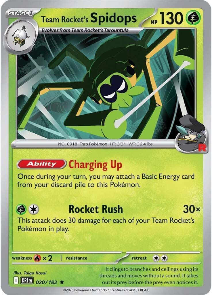 Team Rocket's Spidops #20