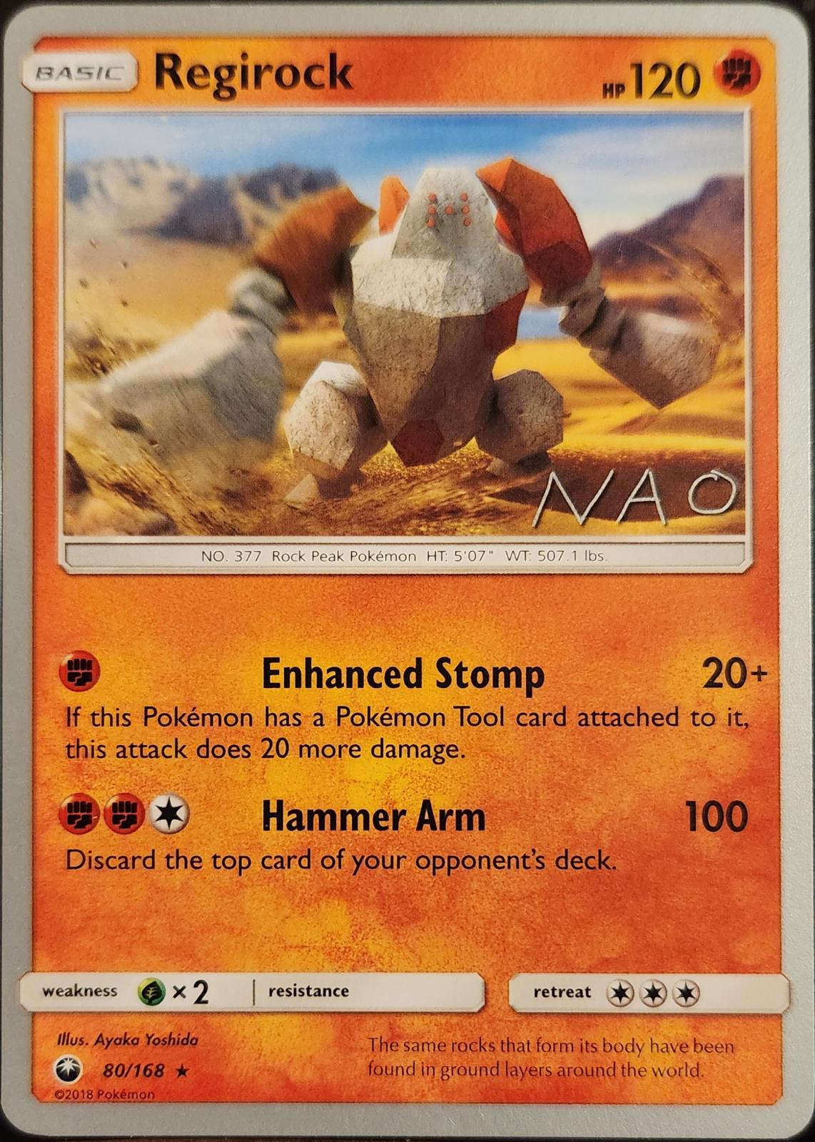 Regirock [Naohito Inoue] #80/168