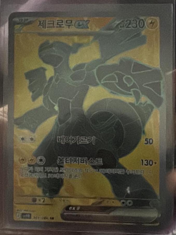 Zekrom Ex Korean #161