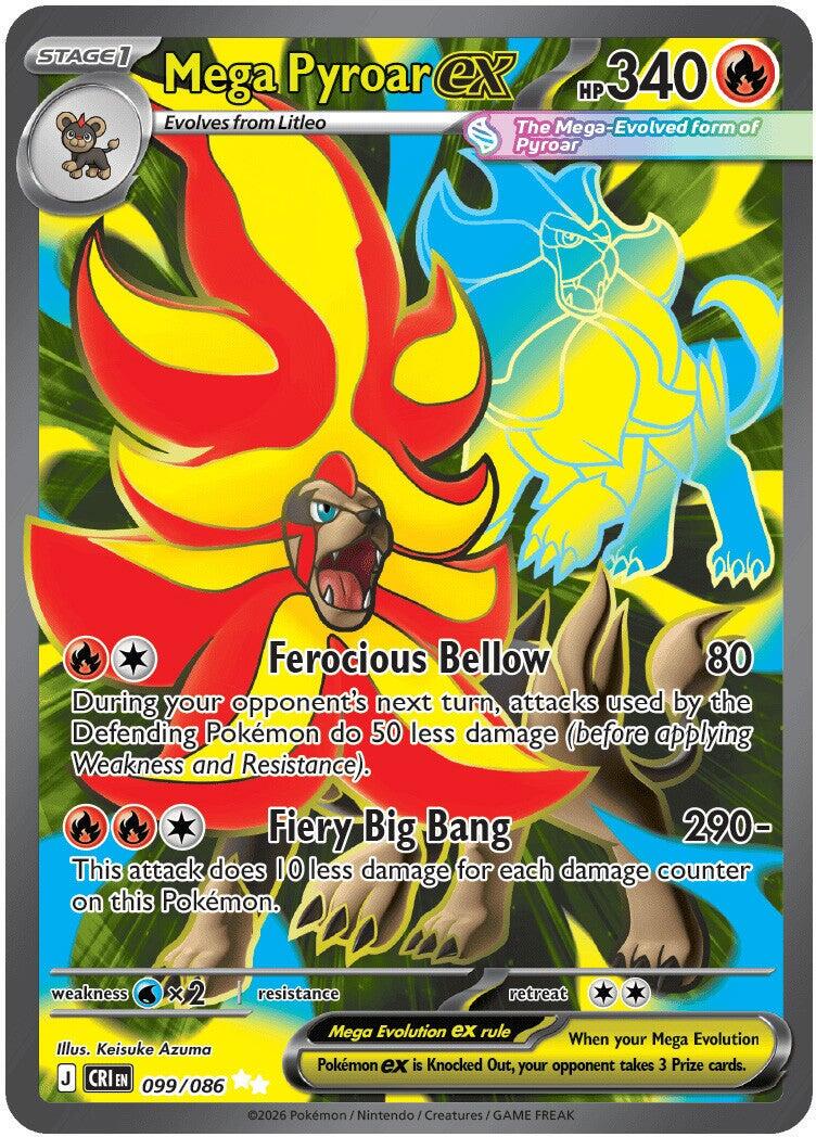 Mega Pyroar ex #99