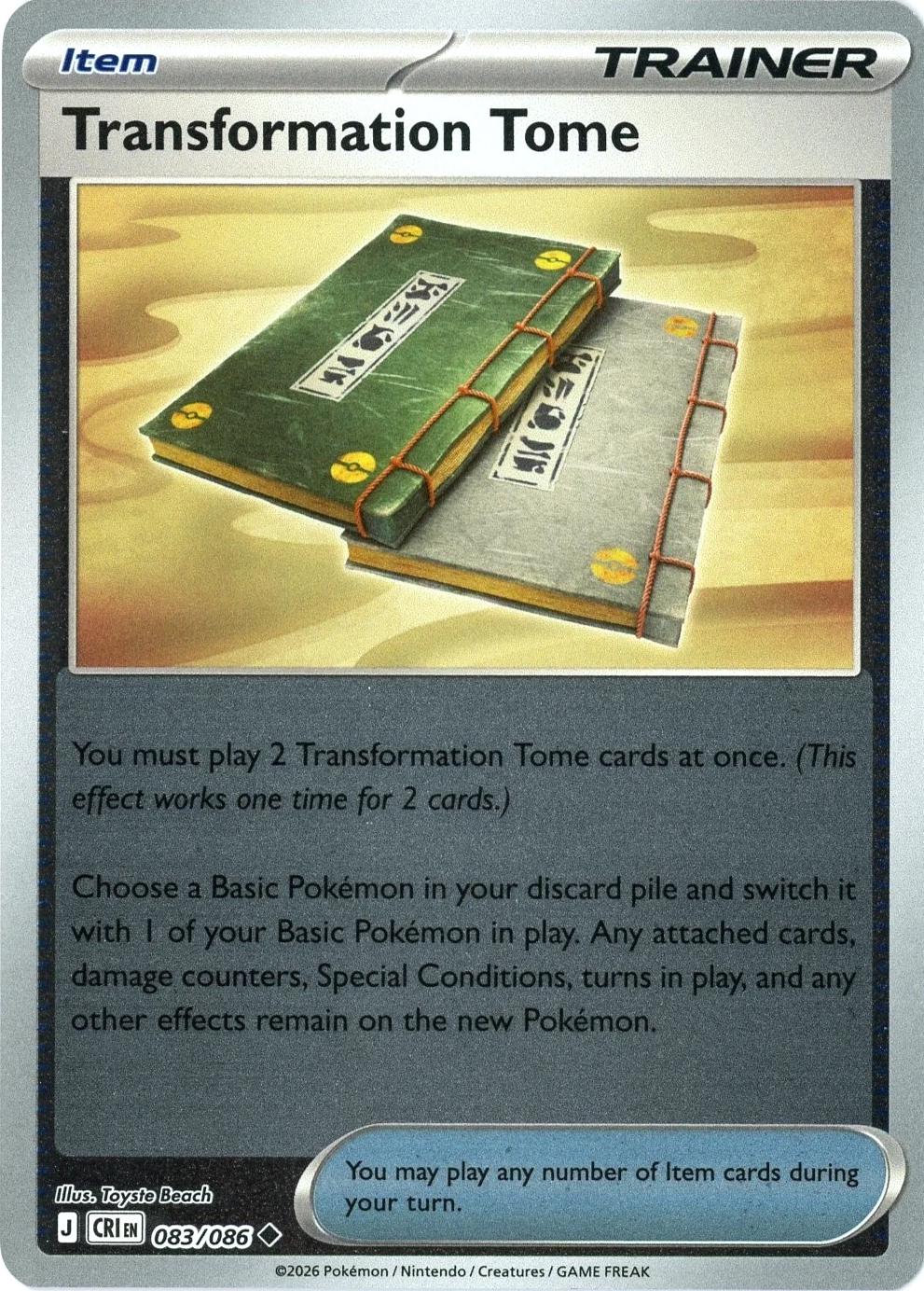 Transformation Tome [Reverse Holo] #83
