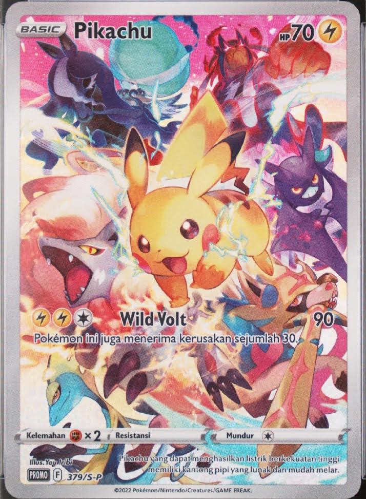 Pikachu #379/S-P
