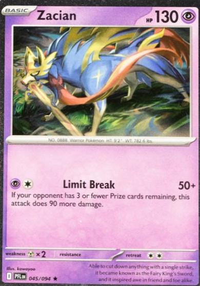 Zacian [Cosmos Holo] #45