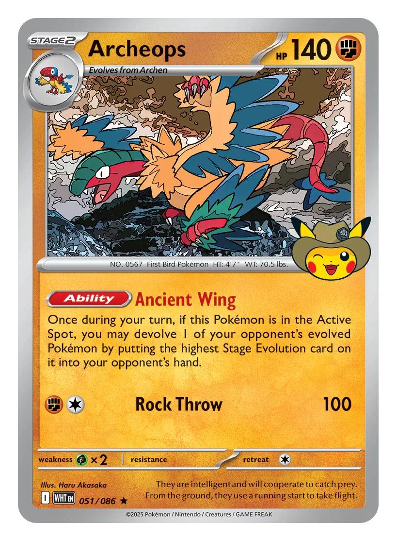 Archeops [Pokemon Fossil Exhibit Chicago Exclusive] #51