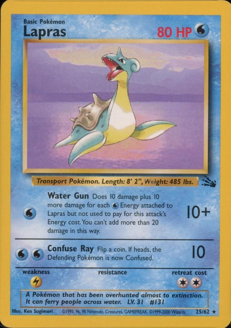 Lapras [1999-2000] #25