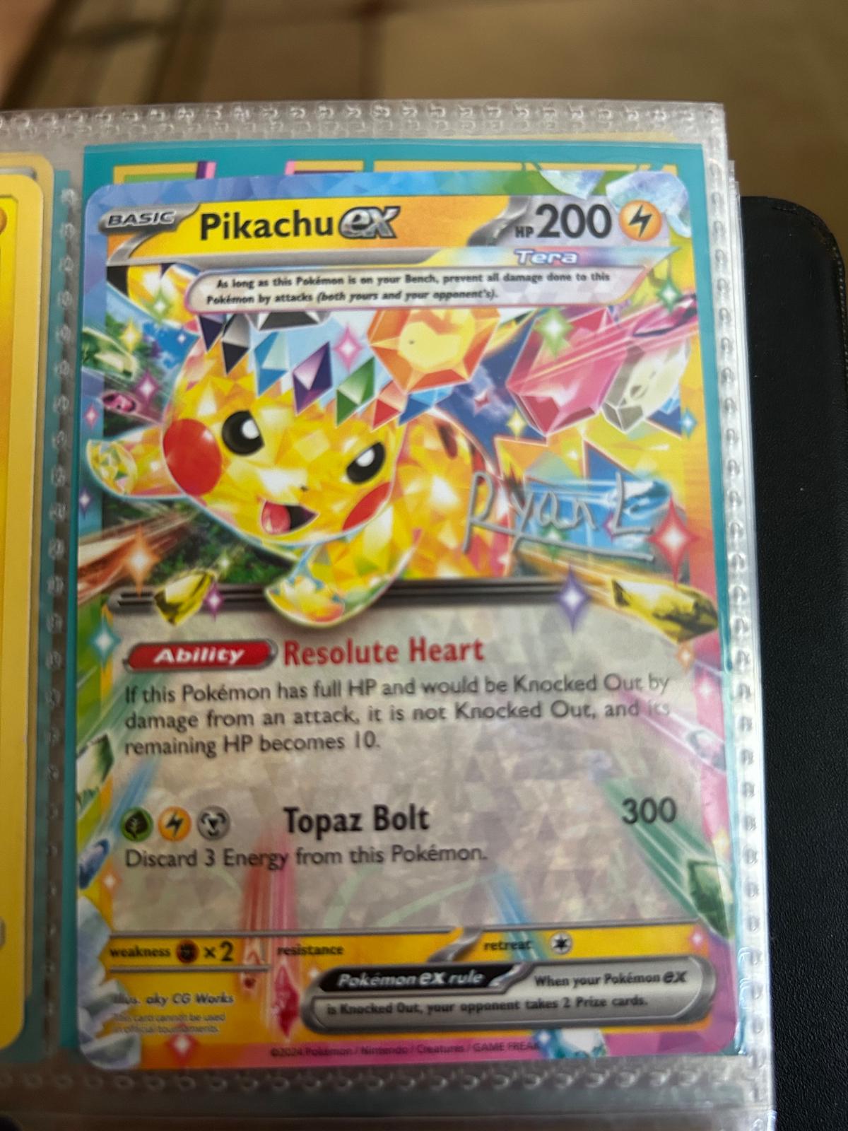 Pikachu Ex [Liao Fu Guan]