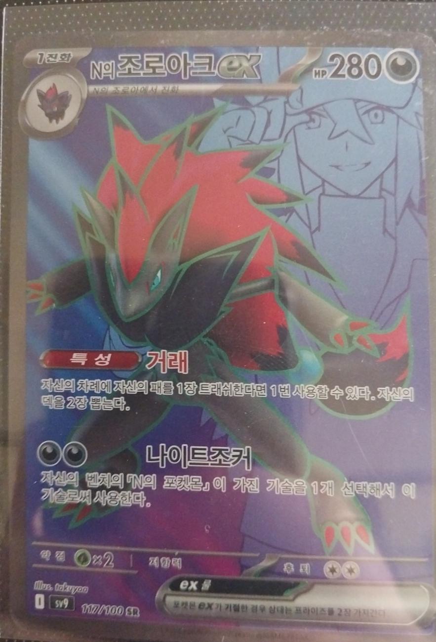 N's Zoroark ex #117