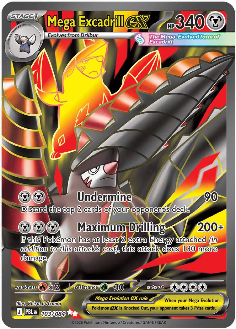 Mega Excadrill ex [Holo] #103