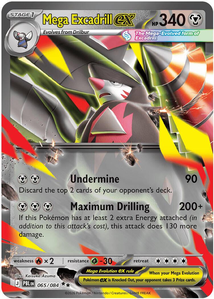 Mega Excadrill ex [Holo] #65