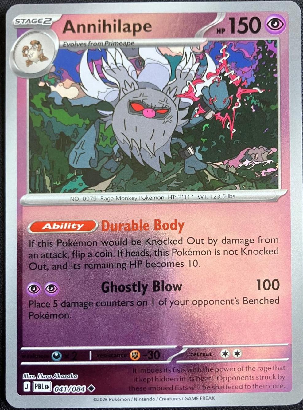 Annihilape [Reverse Holo] #41