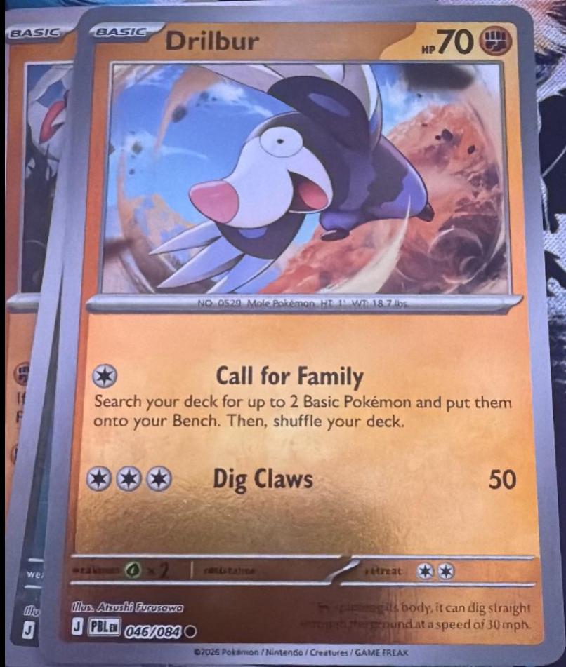 Drilbur [Reverse Holo] #46