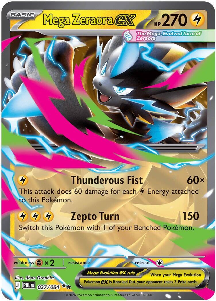 Mega Zeraora ex #27