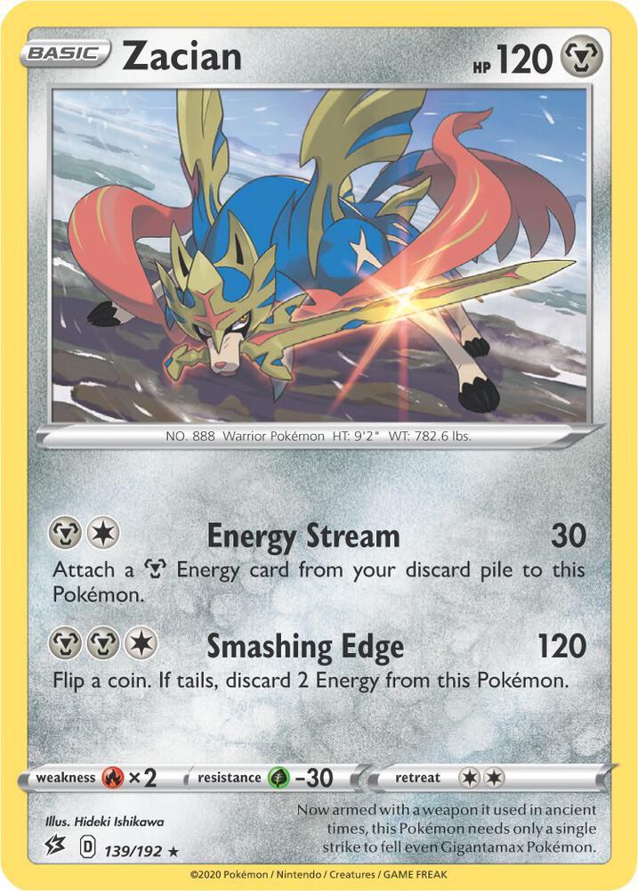 Zacian [Cracked Ice] #139