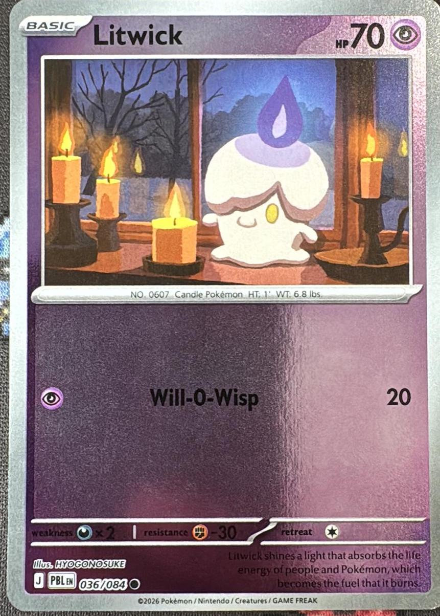 Litwick [Reverse Holo] #36