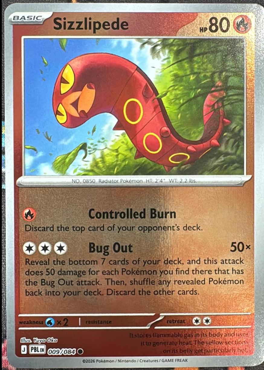 Sizzlipede [Reverse Holo] #9