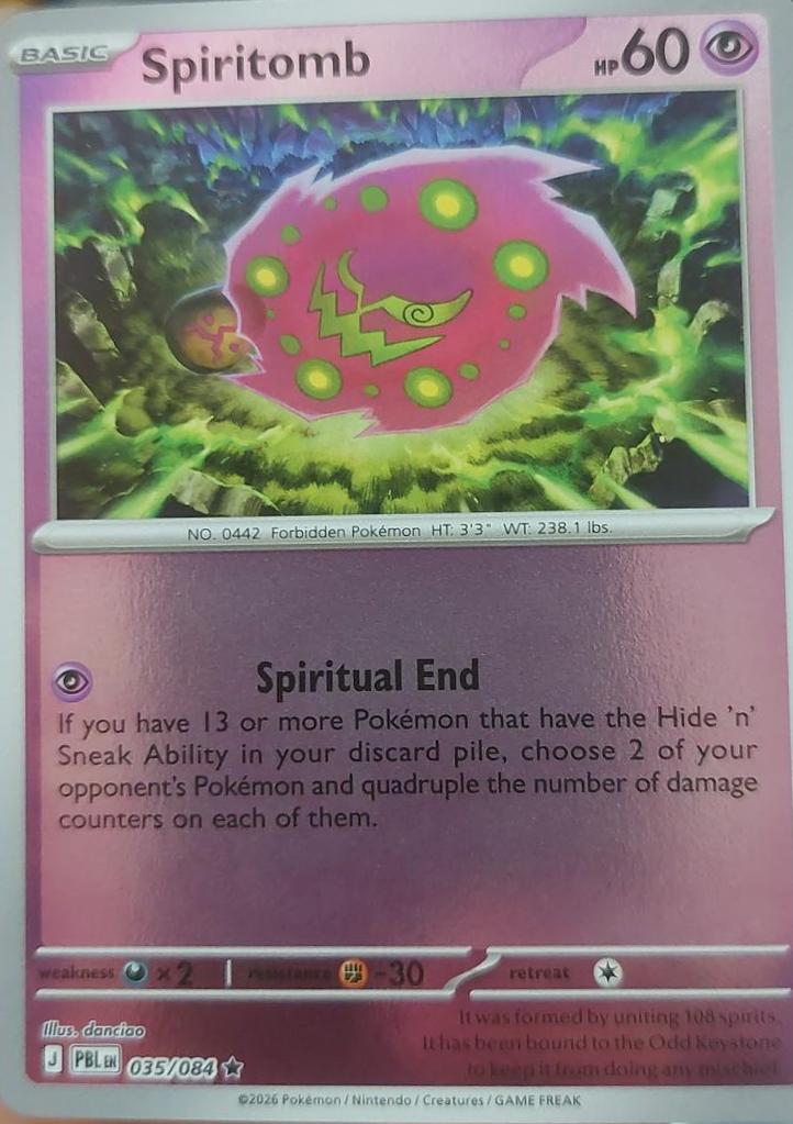 Spiritomb [Reverse Holo] #35