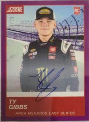 Ty Gibbs [Autograph Purple] #10