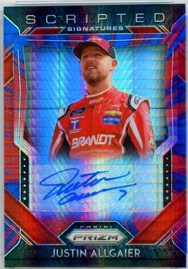 Justin Allgaier [Red Blue Hyper] #SS-JA