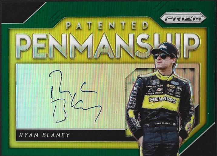Ryan Blaney [Green] #PP-RB
