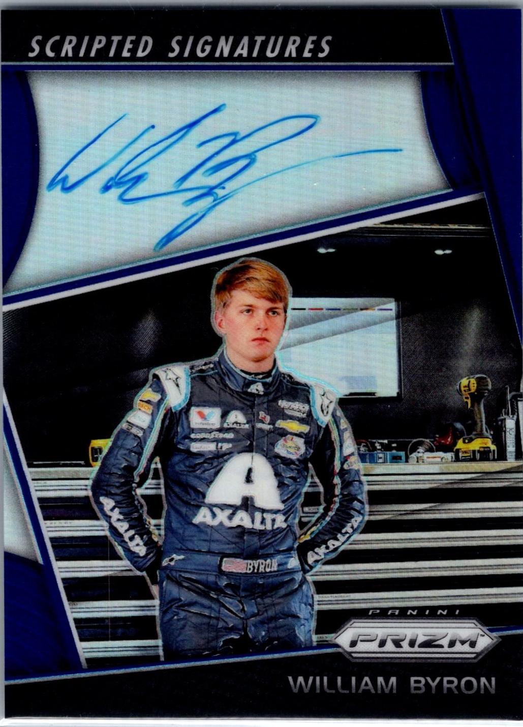 William Byron [Blue] #SS-WB