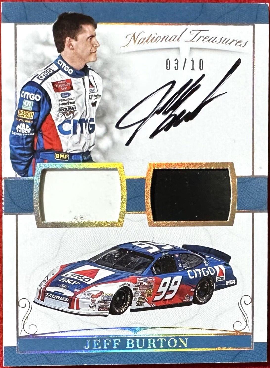 Jeff Burton [Holo Gold] #S-JB