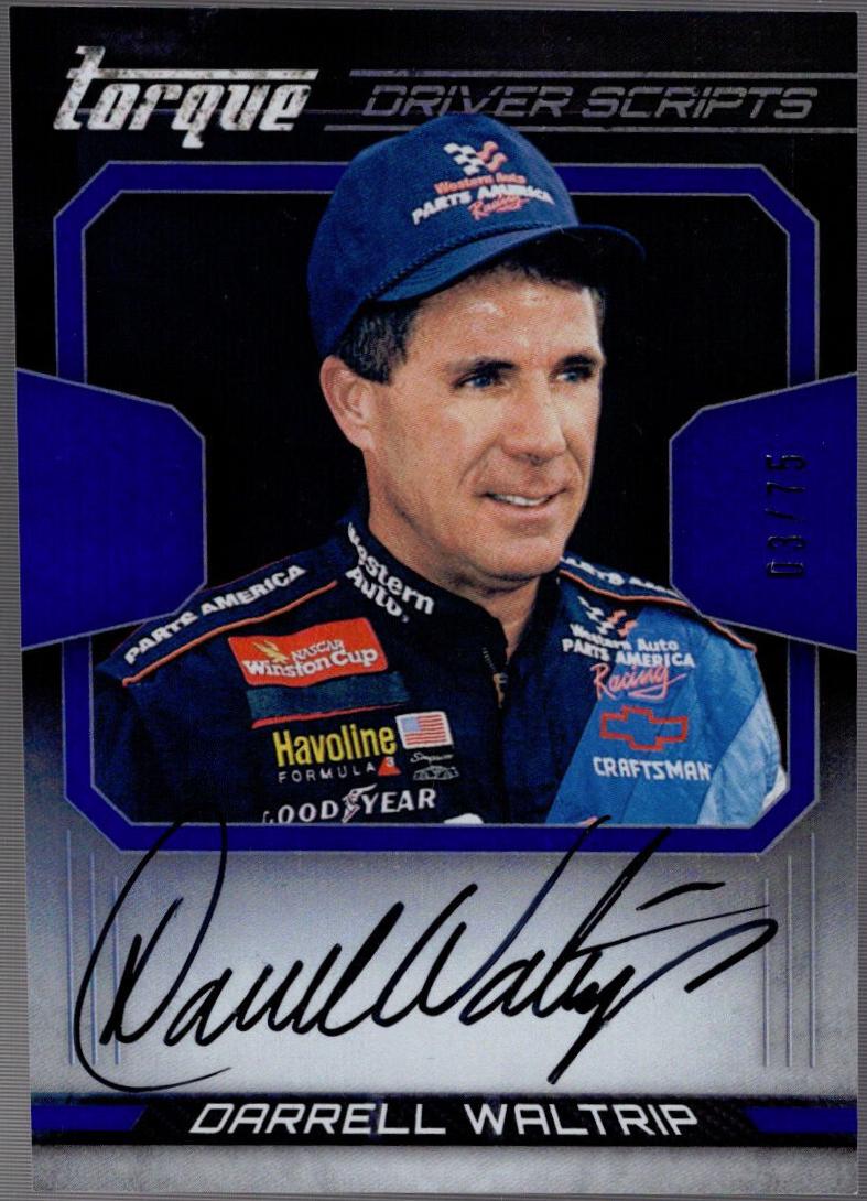 Darrell Waltrip [Blue] #DS-DW