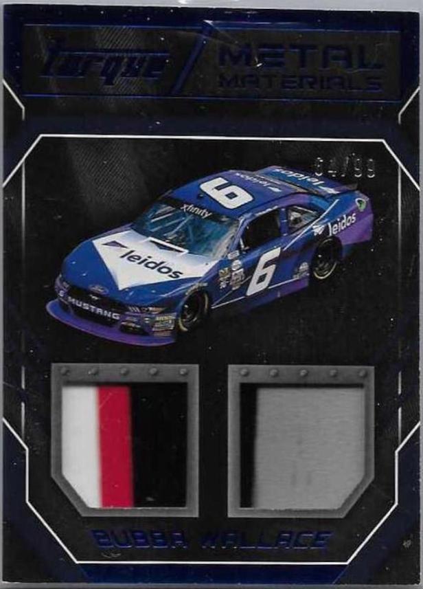 Bubba Wallace [Blue] #MM-BW
