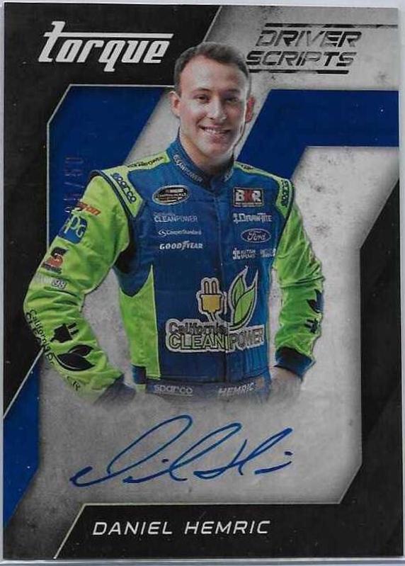 Daniel Hemric [Blue] #DS-DH
