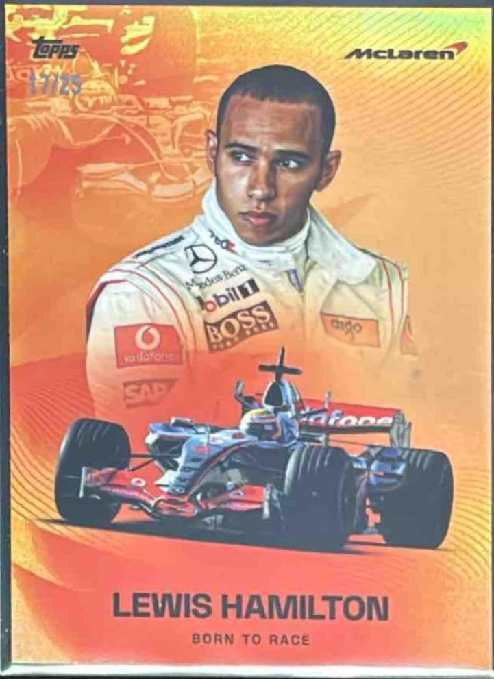 Lewis Hamilton [Orange Born To Race]