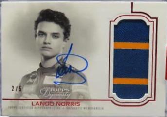 Lando Norris [Red] #DAP-LN