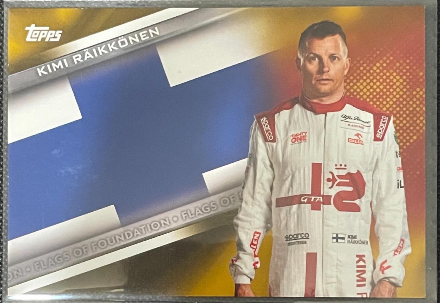 Kimi Raikkonen [Gold] #FF-KR