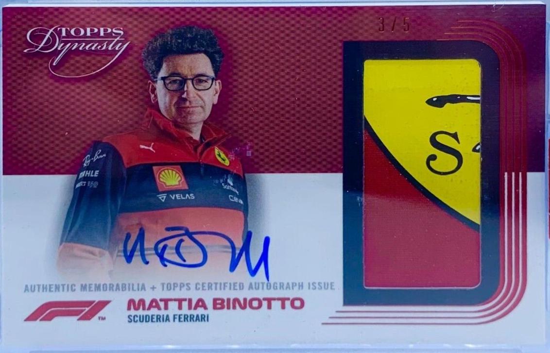 Mattia Binotto [Red] #DAP-MBII