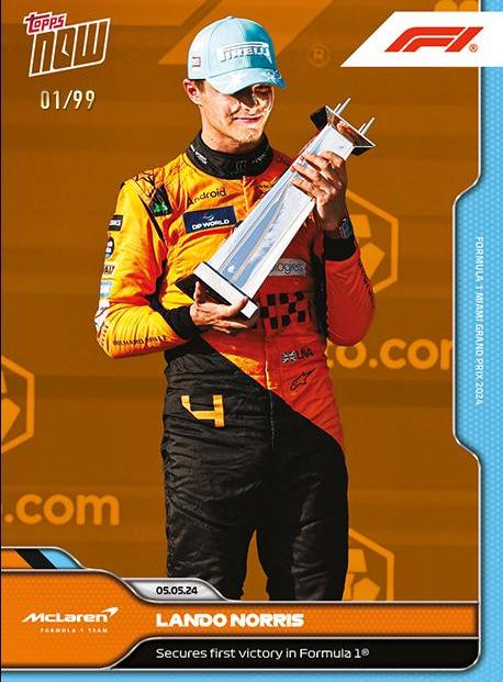 Lando Norris [Orange] #12