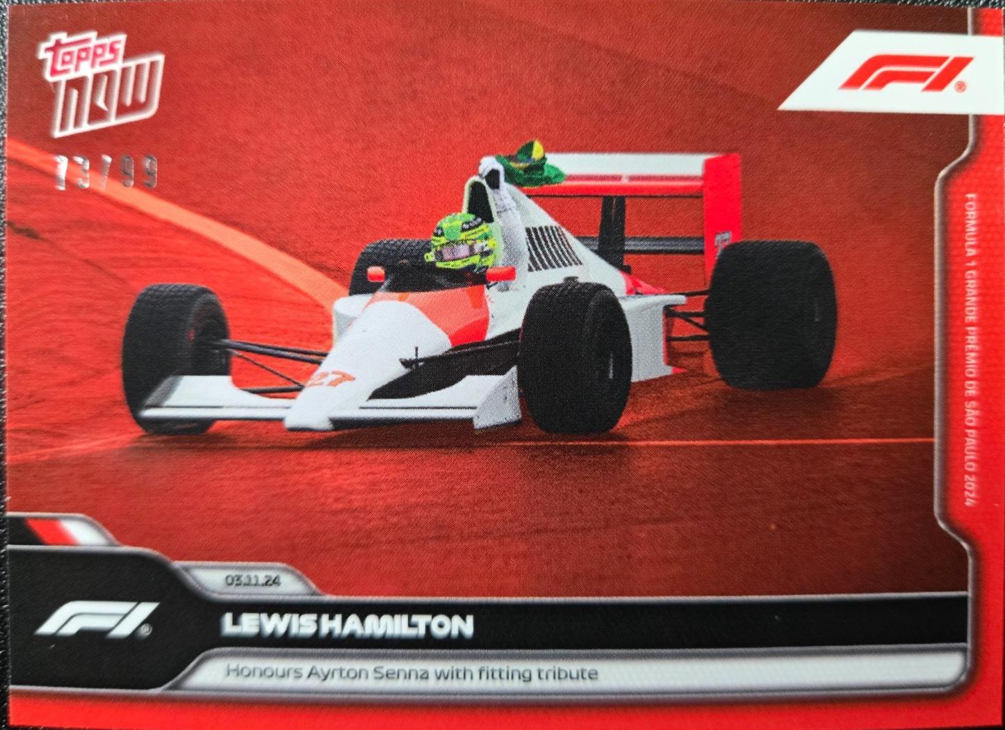 Lewis Hamilton [Red] #68