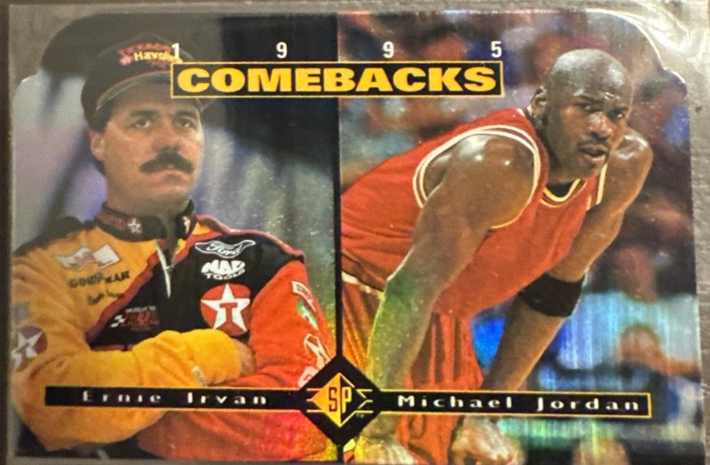 Ernie Irvan / Michael Jordan #CB1