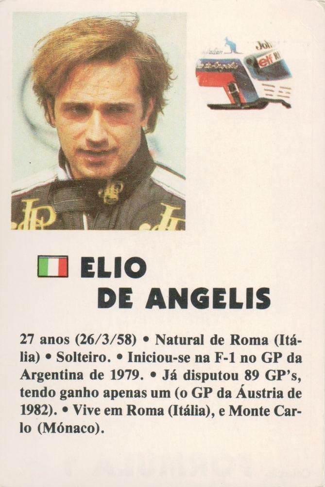 Elio De Angelis #27