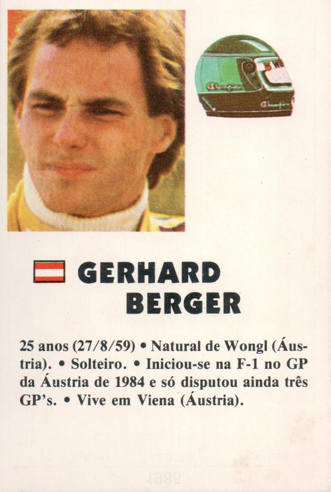 Gerhard Berger #31