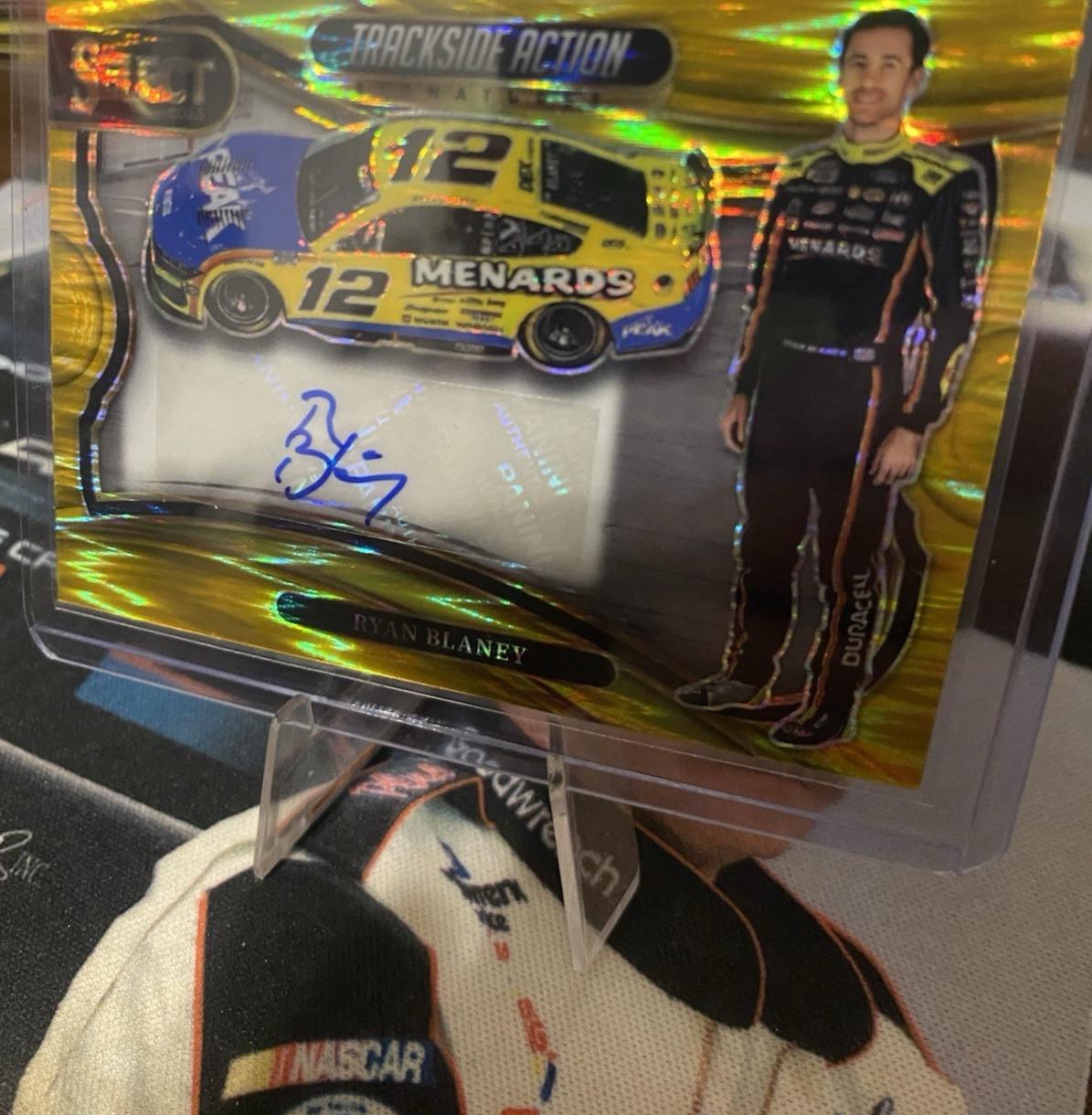 Ryan Blaney [Gold Prizm] #3