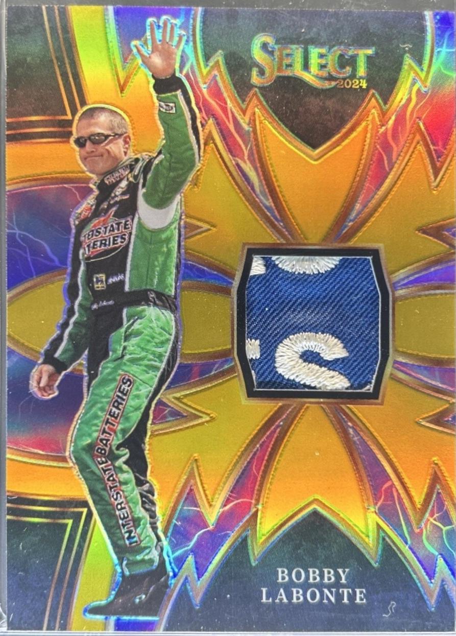 Bobby Labonte [Gold Prizm] #8