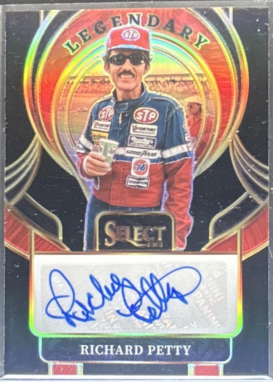 Richard Petty [Black Prizm] #1