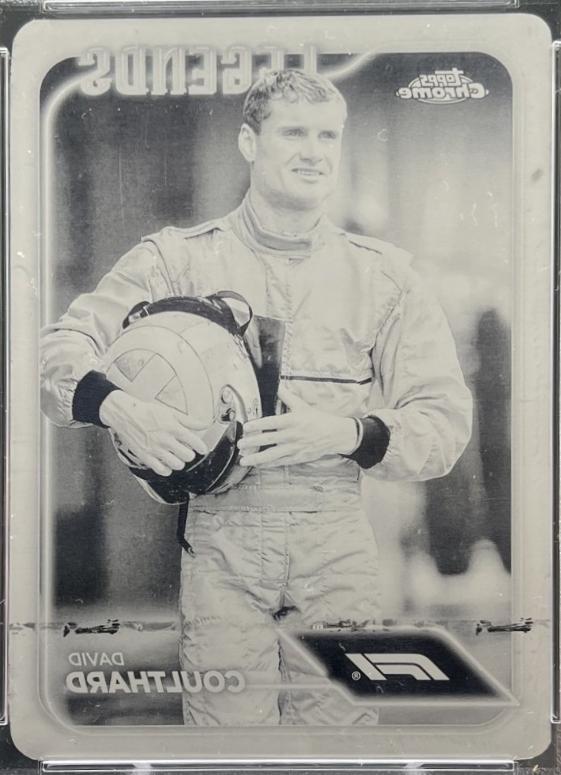 David Coulthard [Printing Plate] #196