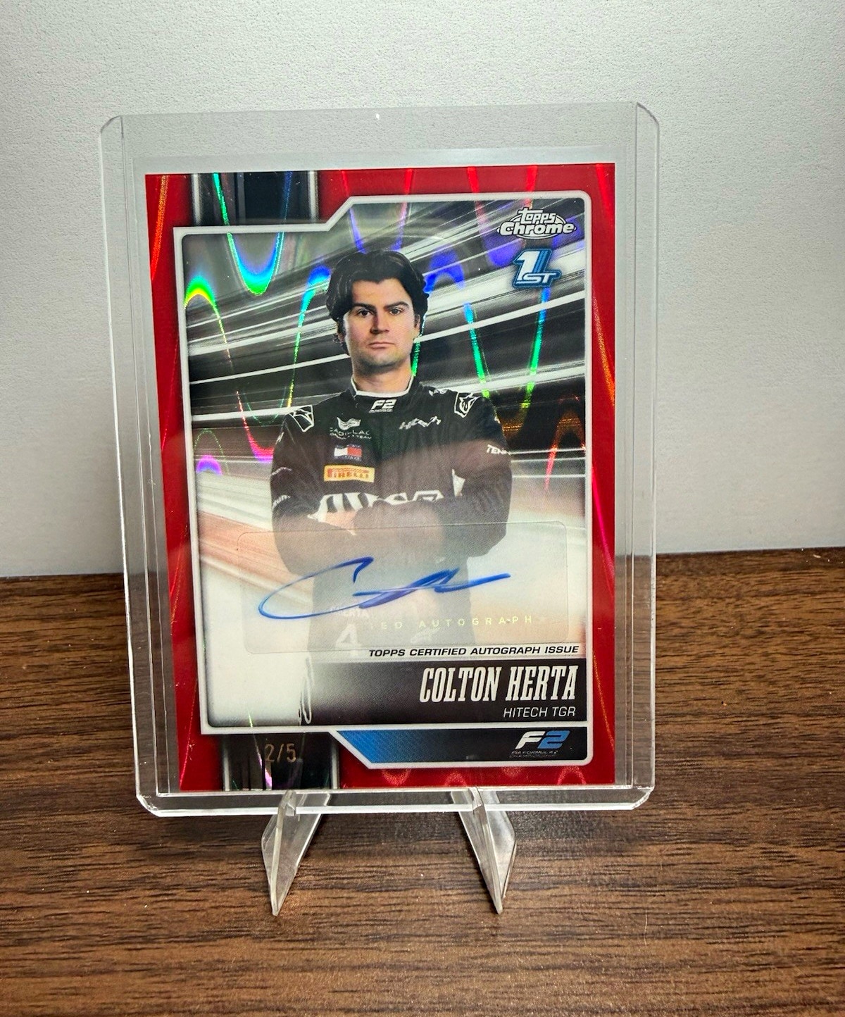 Colton Herta [Red RayWave] #CAC-CH
