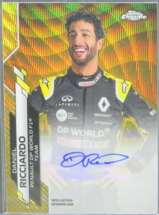 Daniel Ricciardo [Gold Wave] #F1A-DR