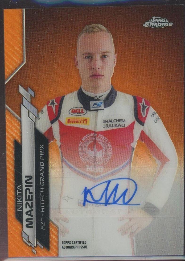 Nikita Mazepin [Orange] #F1A-NM